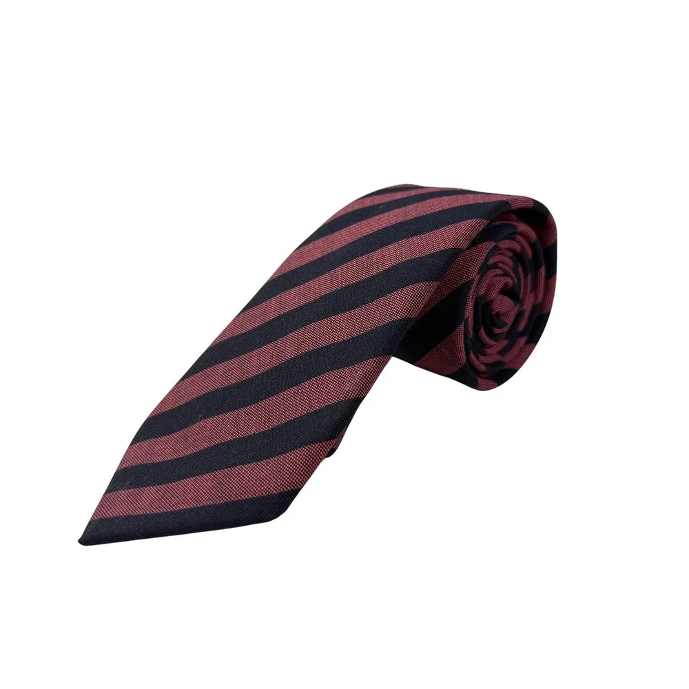 Vintage Gitman Bros for Neiman Marcus Striped 100% Cashmere Tie - Made‎ In USA